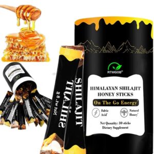 BETTER ALT Shilajit Pur de l’Himalaya avec Miel – 30 bâtonnets